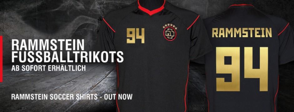 rammstein soccer jersey